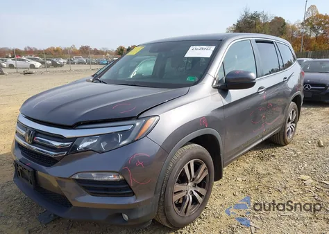 2017 Honda Pilot Ex-L from USA, damaged, VIN 5FNYF6H67HB014164